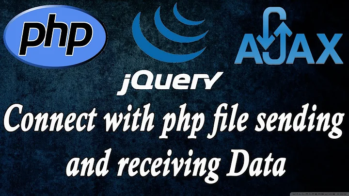 ajax jquery php connecting php file sending variables part 2