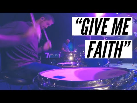 "Give Me Faith" Elevation Worship | Live Drum Cam Heights Church Richardson, TX