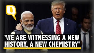 Howdy, Modi New Chemistry In The Making, Says Pm Modi With Trump In Audience The Quint