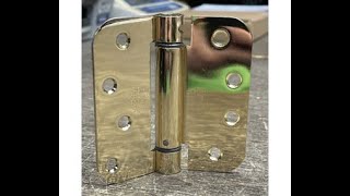 Bommer LB4373 400 632 4x4in Single Acting Spring Hinge Full Mortise Residential Weight Lube Bearing