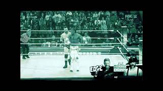 Edge - Springboard Back Elbow (Bottom Rope)