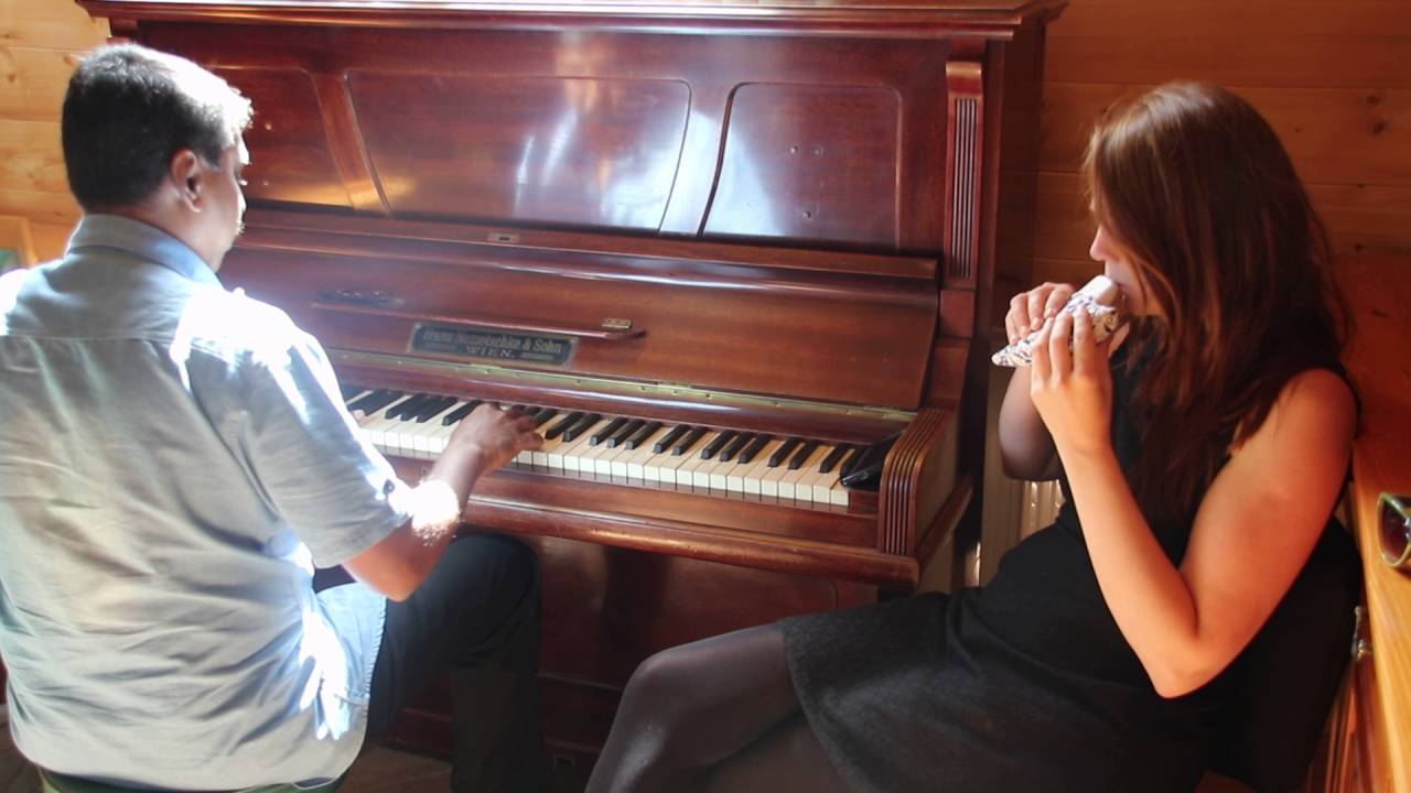 Mr.Savio Joseph Rodricks and Karin Rotter  / Piano and Ocarina