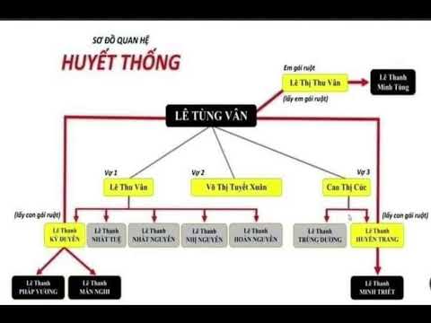 Gia Phả Ông Lê Tùng Vân - Thầy ông nội Lê Tùng Vân bị 200 quân triều đình bế đi với 3 tội danh và cây gia phả để đời