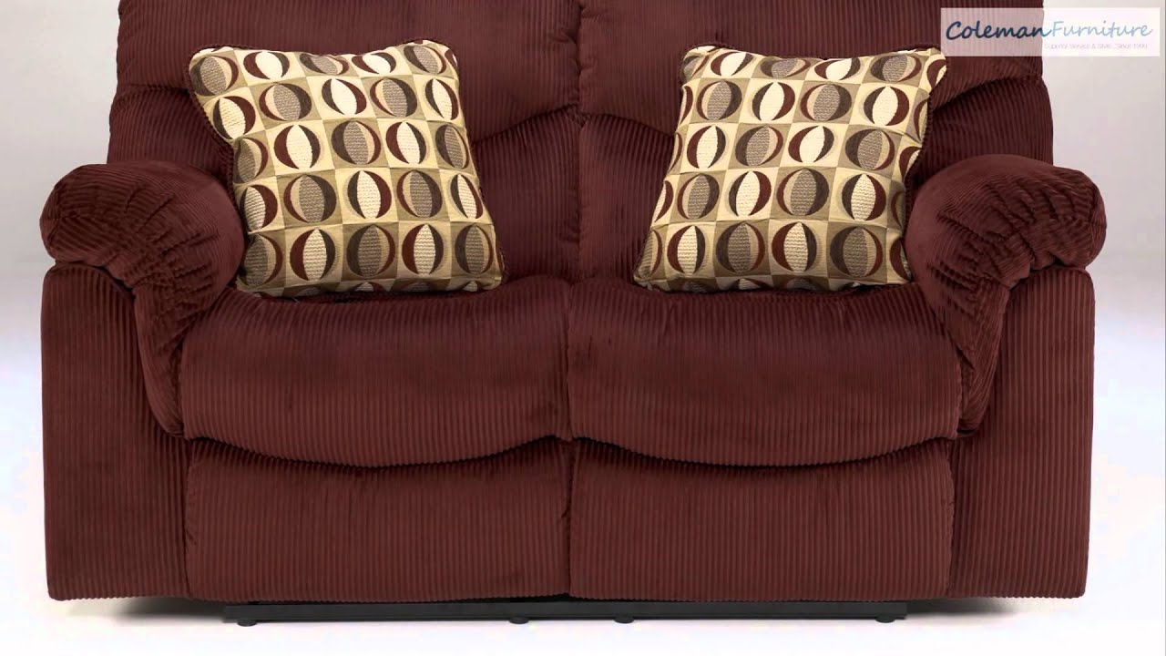 Motivation Burgundy Living Room Collection From Signature Design