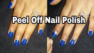 Latest Peel Off Nail Polish Malayali Youtuber Wowsuper Tips