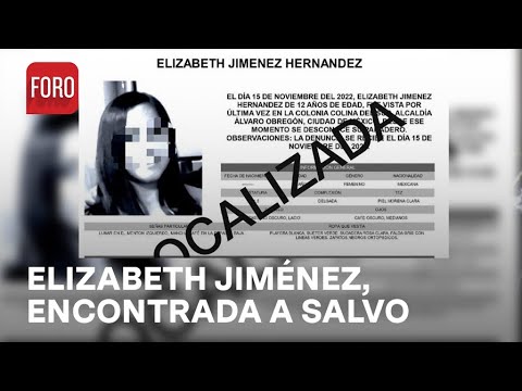 Elizabeth Jiménez, menor