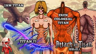 【POWER LEVEL】STRONGEST TITANS IN ATTACK ON TITAN [2021 UPDATED](SPOILER)