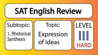 SAT English Lesson 3C Problem 27