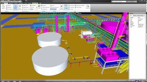 Autodesk Plant Design Suite 2014 Project review and clash detection - Faster project Reviews
