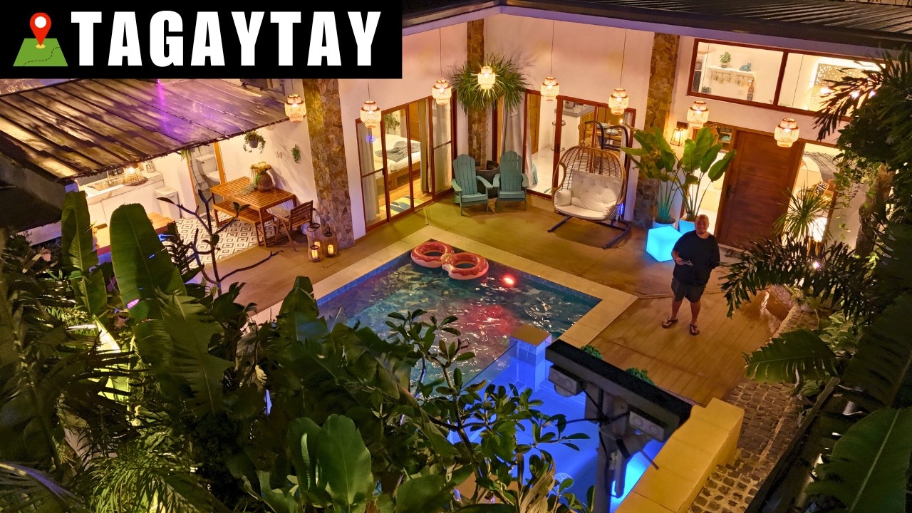 BALI VILLA | Private Tagaytay Staycation 2025 |  with Heated Pool & Jacuzzi, Pet-Friendly too!