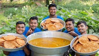 DAL PAKWAN | Dal Pakwan Recipe | Crispy Pakwan Recipe | Village Rasoi
