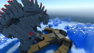 Godzilla and Kong Rise Of The Titans Addon MCPE in Minecraft PE  MMCRAFT TV