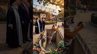 Trump Tries Ziplining at the Zoo for the First Time 🤣 | AI Funny Parody