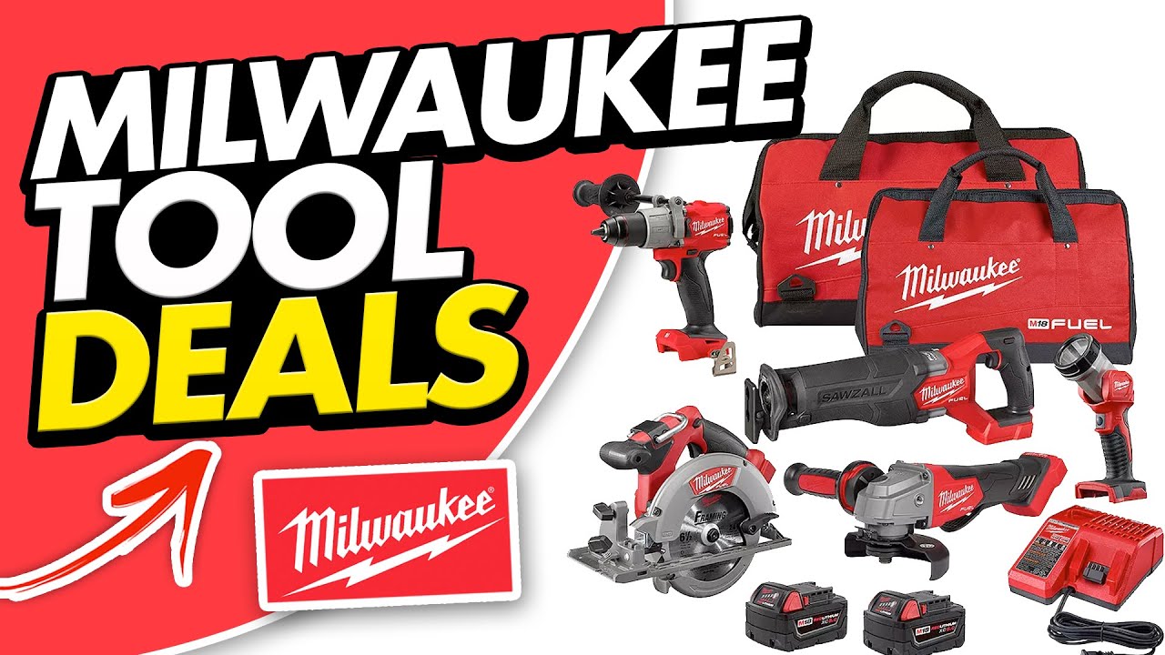 Milwaukee Flash Sale, TODAY ONLY (Plus DeWALT & Makita Tool Deals) YouTube