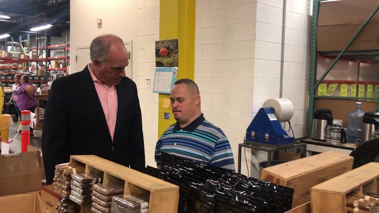 A Visit from Senator Casey