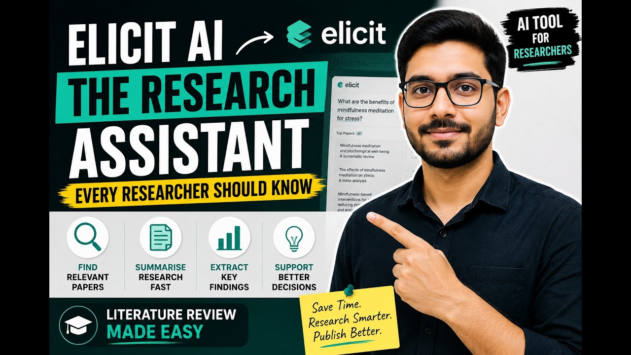 How Elicit AI Helps Researchers Find Papers Faster and Smarter
