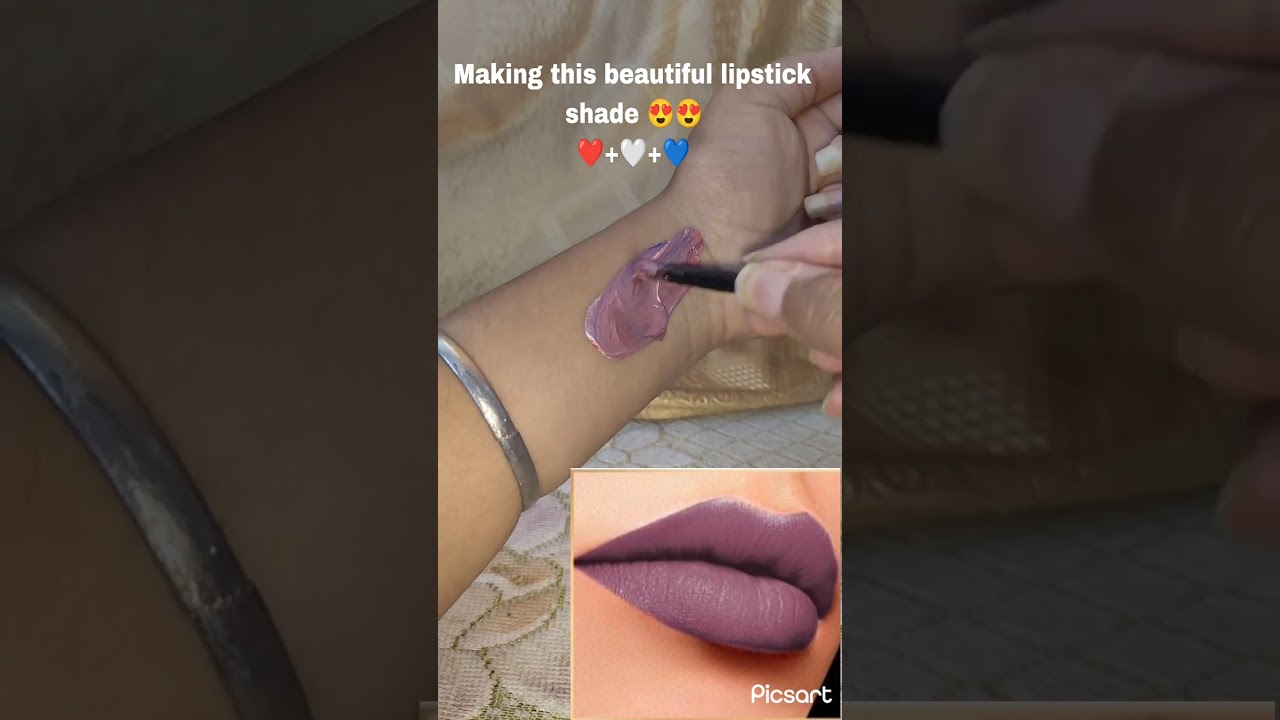 Making this perfect mauve shade 😍😍🩷 