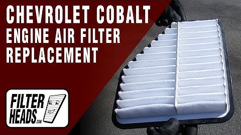 How to Replace Engine Air Filter 2005-2010 Chevrolet Cobalt L4 2.2L