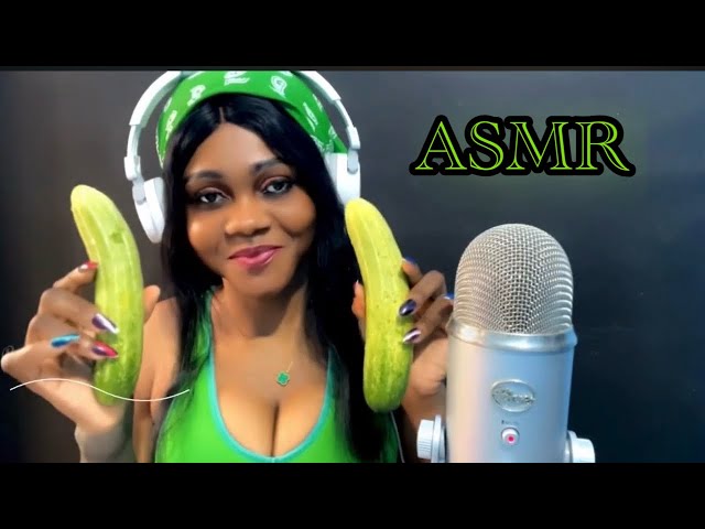 Cucumber ASMR | crunchy, not talking