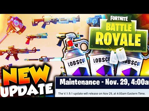 1 31 Game Videos - new fornite update 1 31 new legendary smoke grenades new weapons