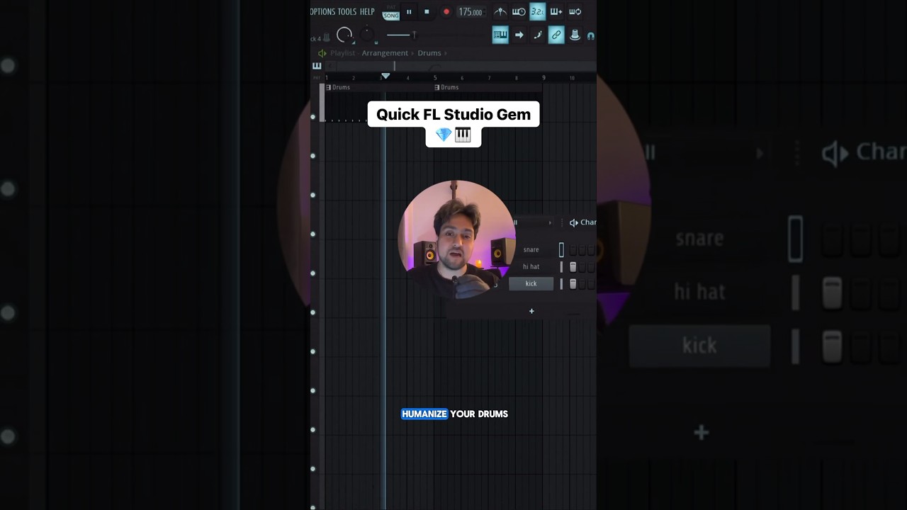 Easy Way To Humanize Your Drums ( FL Studio ) 