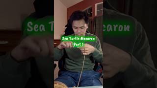 BTS of Designing a Macaron Sea Turtle | #amigurumi #patterndesigning