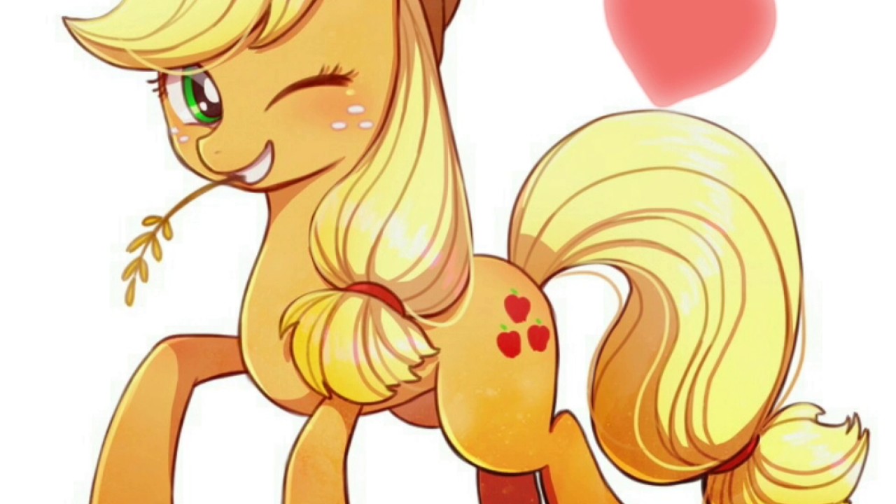 Нарисовать пони эпл джек