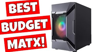 BEST BUDGET MATX Case 1st Player DK D3-A Black Micro ATX Case With 200mm & 140mm ARGB Fans