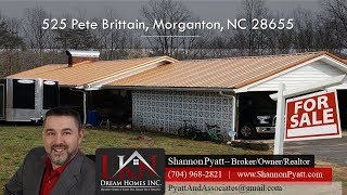 Morganton NC real estate - 525 Pete Brittain, Morganton, NC 28655