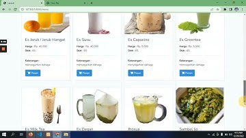 UAS Pemrograman Web Lanjut (project kasir rumah makan dan pemesanan)