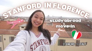 Stanford Move-In Vlog: Florence Study Abroad