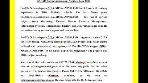 NMIMS  Solved Assignment    Strategic Management  June 2019 Call 9025810064