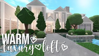 Bloxburg: Warm Luxury Loft