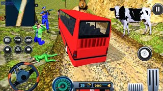 Uphill Offroad Bus Driving Simulator 🚌 - Crazy Uphill Bus Driving - offroad Bus Android Gameplay #41 screenshot 5