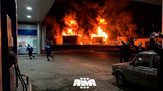 The Largest Ukrainian Attack on the Moscow Region Burned 500,000 Tons of Russian Oil! | ARMA 3