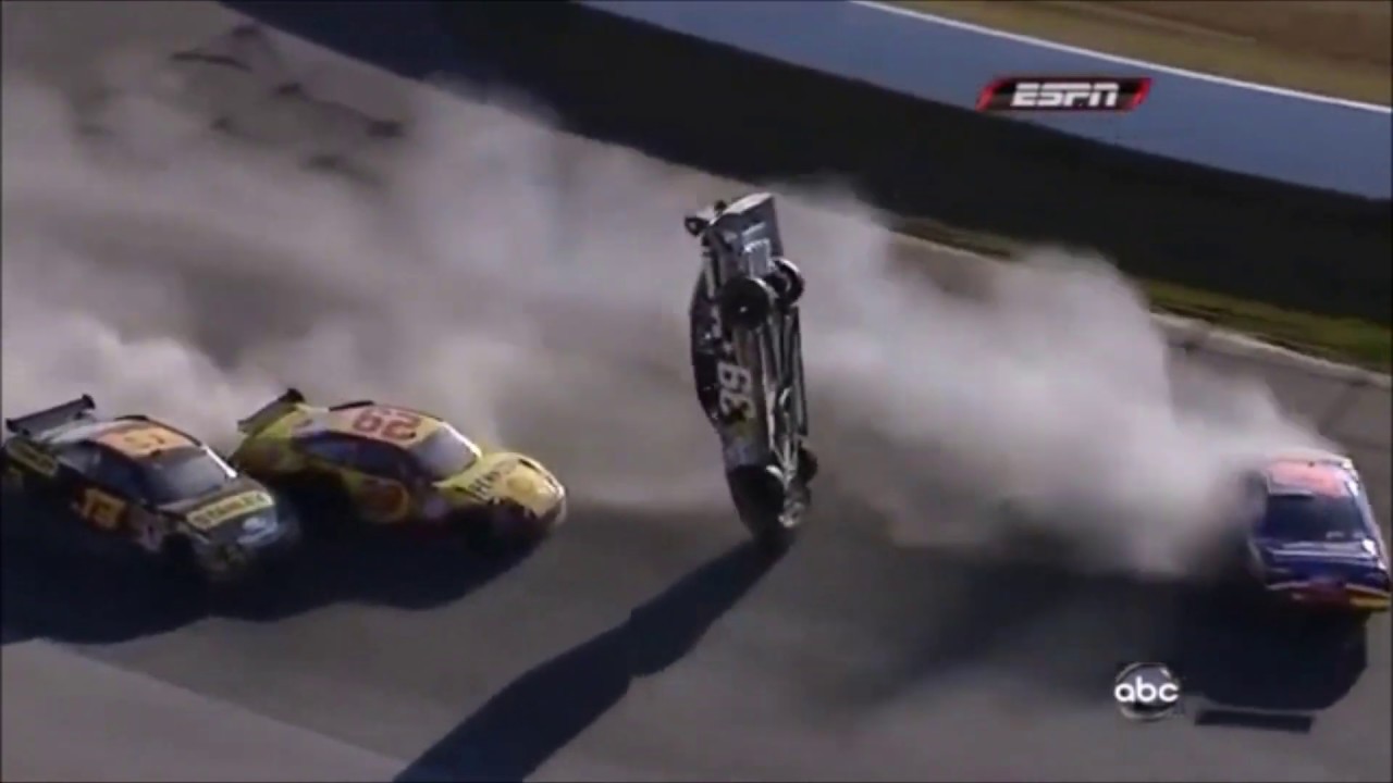 Nascar Crash Compilation4 YouTube