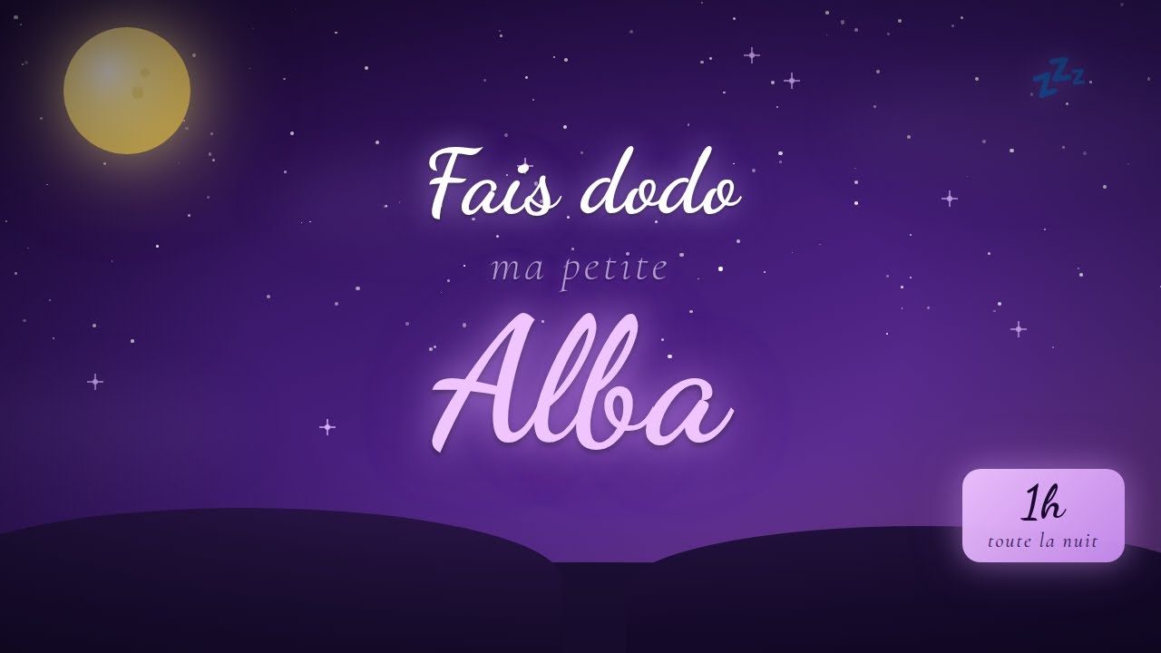 Berceuse Alba — 60 min de musique douce pour dormir toute la nuit 🌙