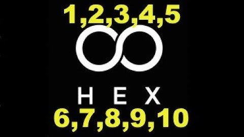 Infinity Loop: HEX - LEVEL 1,2,3,4,5,6,7,8,9,10
