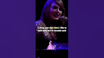 Tips for New Swiftubers (part 1) IB: @delicate_swiftie13 #shorts #taylorswift #swiftie #fypage