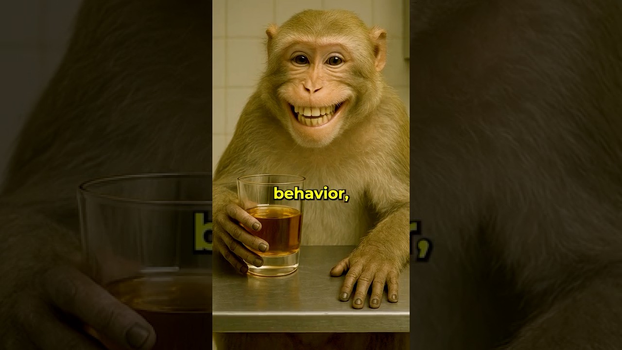 Эксперимент с обезьяной, пьющей воду 🍺