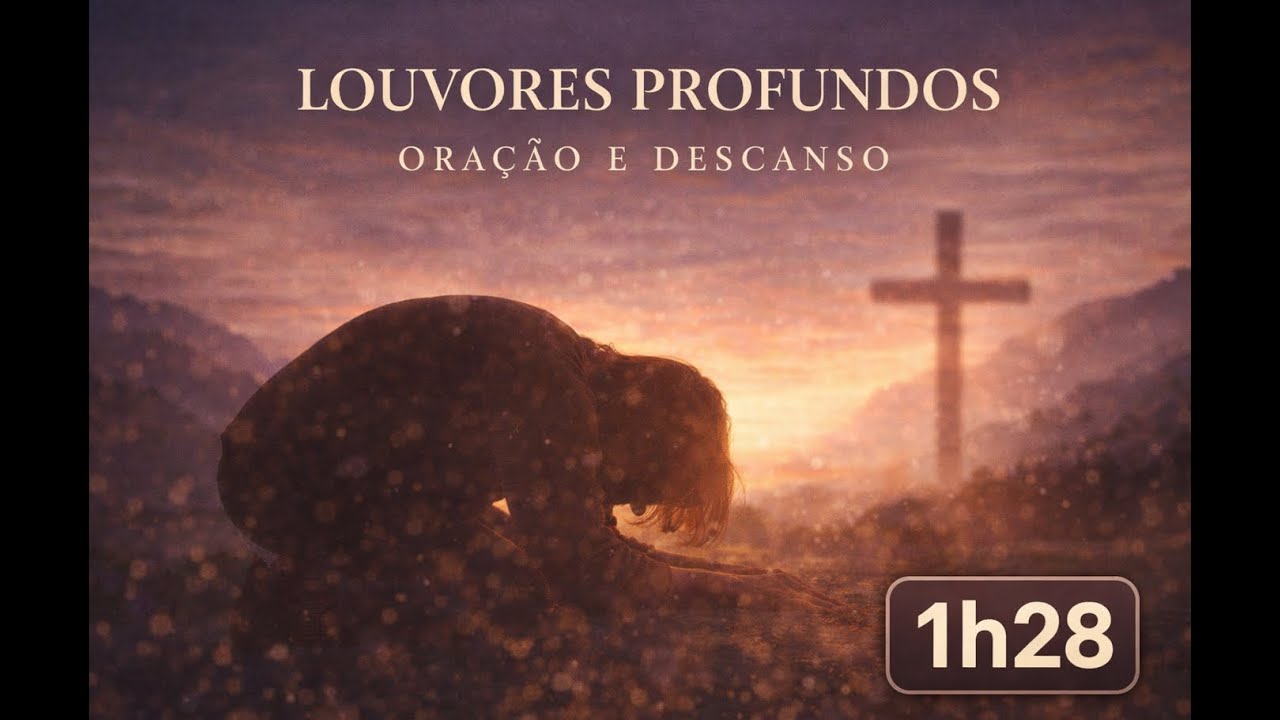 Louvores de Entrega e Silêncio (1h28) | Presença de Deus