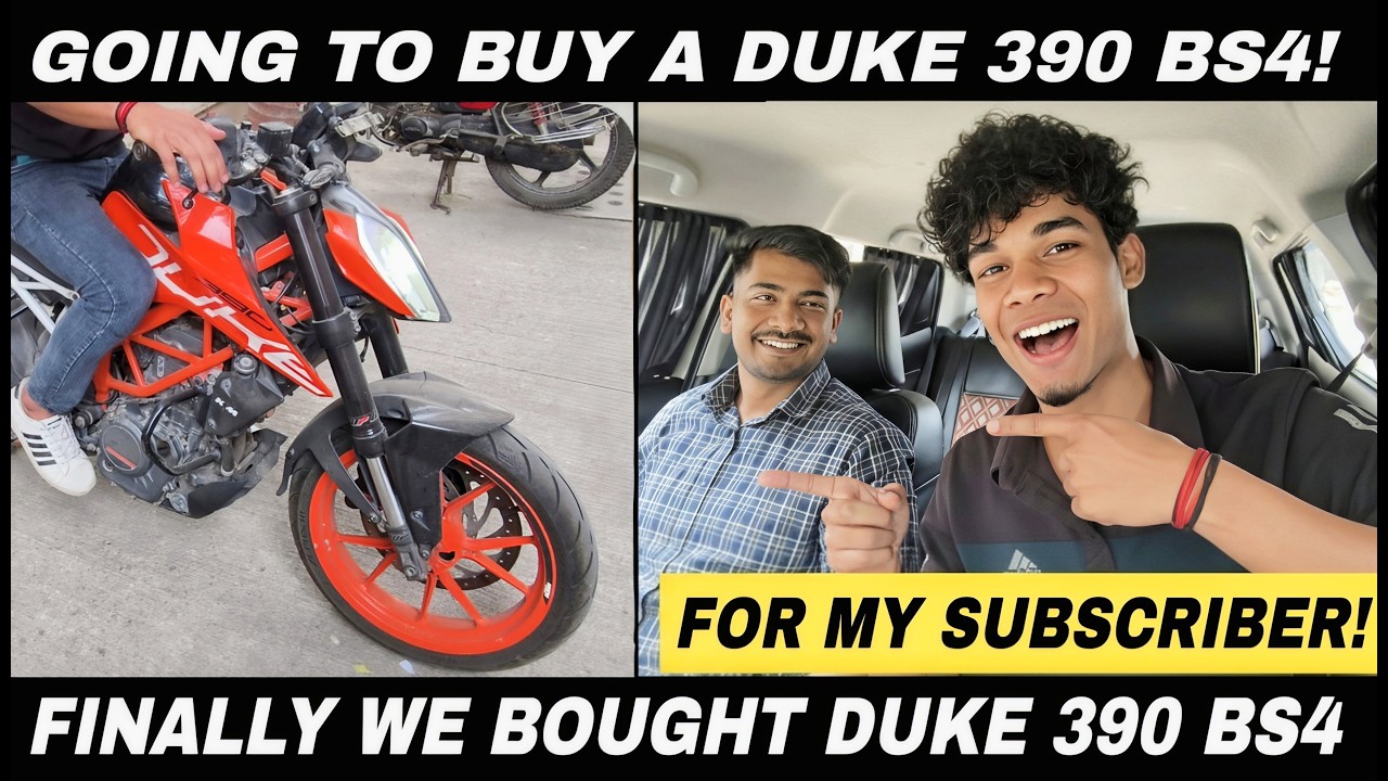 Taking Delivery Of  DUKE 390 BS4 2017 🔥 The RAW Power is Back! (New Duke 390 BS4) ⚡ #ktm #motovlog