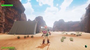 Zelda Ocarina of Time Remake Gerudo Valley - Unreal Engine 4