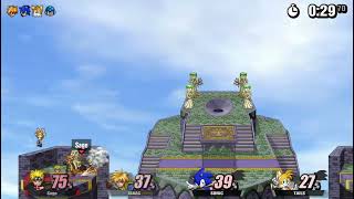 Super Smash Flash 2 Beta - All Star Mode with Naruto on Hard Mode!