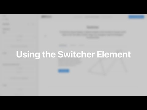 Using the Switcher Element | YOOtheme Documentation