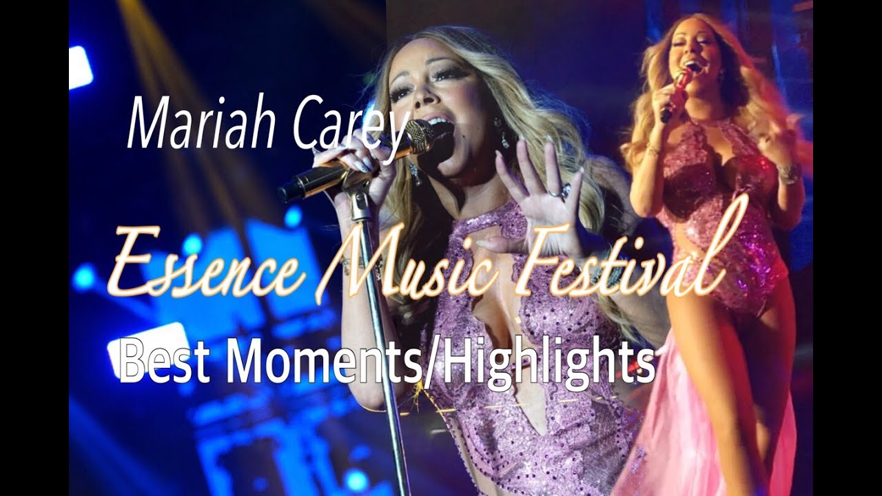 Mariah Carey Best Moments/Highlights Essence Music Festival 2016