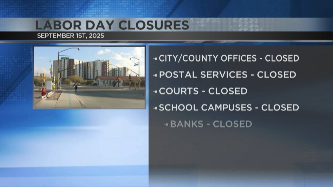 Labor Day closures you need to know - YouTube