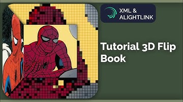 Tutorial 3D Book Flip | Alight Motion