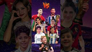 Ronaldo & Lisa & Ronaldo Jr Vs Messi & Celine Dept & Ciro 🏆🔥🤩
