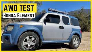 AWD test of the Honda Element (Will the Element get stuck?)